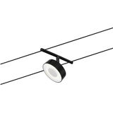 Paulmann 94479 LED kabelbasisset 5 x 400 lm met 5 x 5 W warm wit mat zwart chroom kunststof 3000K metalen verlichtingssysteem