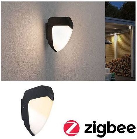 Paulmann Ikosea 94516 LED-buitenlamp (wand) 4.4 W Antraciet