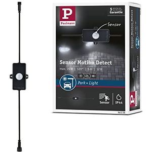 Paulmann 94556 Park + Light buitenlamp controller met bewegingsmelder IP44 max. 24 W dimmodul zwart accessoires kunststof verlichtingssysteem
