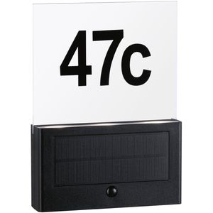 Zonne Energie LED voor Buiten, Nummerbordverlichting, Huishotelwinkel Deuradresverlichting Plaat, Bordverlichting, Duur van Verlichting> 8 uur(Number 1 Zonne Energie LED voor Buiten, Nummerbordverlichting, Huishotelwinkel Deuradresverlichting Plaat, Bordverlichting, Duur van Verlichting> 8 uur(Number 1