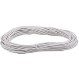 Paulmann 94591 kabelsysteem spankabel Corduo 20m geïsoleerd 2,5qmm touw wit draad kabel rail