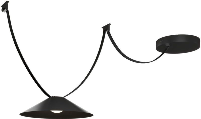 Cone - Starterset - Zwart - Inclusief Pendelarmatuur en Transformator