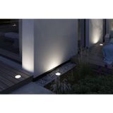 Paulmann LED Gartenstrahler »Plug & Shine Wandfluter Ocos Einzelleuchte IP67 3000K 6,1W Anthrazit«, 1 flammig
