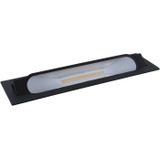 Paulmann Flotas 94671 LED buitenwandlamp IP67 279 x 76 mm 70° draaibaar met 1 x 6 W dimbaar, voor buiten, antraciet metallic