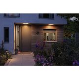 Paulmann LED Außen-Wandleuchte »Außenpanel Lamina IP44 eckig 250x47mm 14W 920lm 230V Kunststoff«, 1 flammig, Backlight Bewegungsmelder insektenfreundlich tunable warmwhite IP44