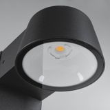 Paulmann Capea Padverlichting - Insectvriendelijk - IP44 - 2200K - 450lm - Antraciet - Aluminium