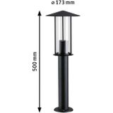 Paulmann Bolderlamp Classic insectvriendelijk IP44  500mm 2200K 4,3W 420lm 230V  Zwart E27 Metaal 94737 - zwart Metaal 94737