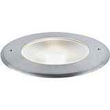 Paulmann 94748 LED buitenverlichting grondinbouwlamp Vanea zeewaterbestendig IP67 rond 160mm 3000K 15,5W 800lm 230V alu warmwit