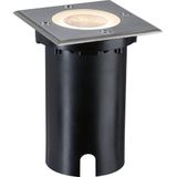 Paulmann LED Einbauleuchte »Floor eckig 110x110mm RGBW+ 4,9W 300lm 230V Eisen gebürstet Aluminium«, 1 flammig, Bodeneinbauleuchte Smart Home Zigbee 3.0 IP67