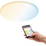 Paulmann Areo VariFit 95387 LED-paneel inbouwlamp IP44 warm wit Zigbee Tunable White 215mm met 1x 17W dimbaar gesatineerde kunststof 3000K