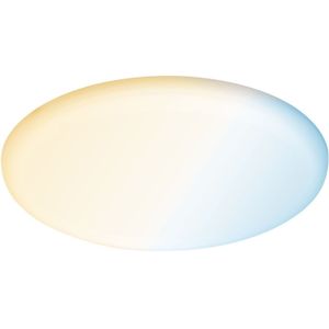 Paulmann Areo VariFit 95387 LED-paneel inbouwlamp IP44 warm wit Zigbee Tunable White 215mm met 1x 17W dimbaar gesatineerde kunststof 3000K