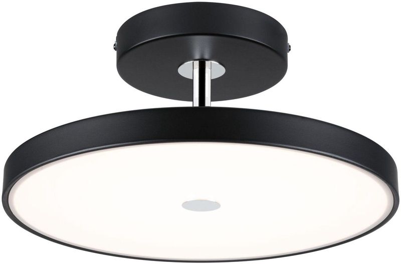 Hildor - LED Hanglamp - Mat Zwart - Minimalistisch Ontwerp - Smart Switch