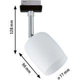 Paulmann Blossom Plafondspot URail G9 Zwart (mat), Satijn