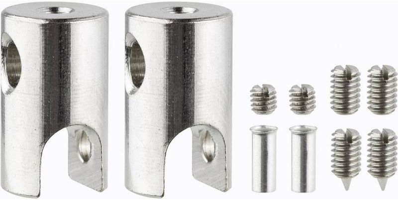 Paulmann - 978019 - Kabelblok - Chroom - Set van 2 Stuks