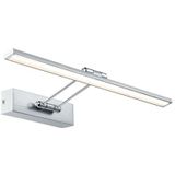 Paulmann Galeria LED-schilderijlamp Beam  2700K 580lm 230V 8W  Nikkel geborsteld#Chroom 99895 - zilver Metaal 99895