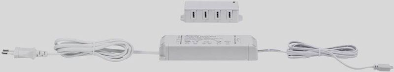 Paulmann - 99947 - CC Driver - Verdeler 4-voudig - Wit - Elektronisch Voorschakelapparaat