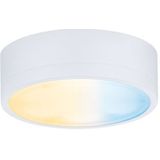 Paulmann 99954 meubelverlichting LED Clever Connect Spot Medal Tunable White 12 V Rond INCL. 1x2,3 Watt dimbaar Matwit Kunststof 2700-6500K, Materiaal: 2.3 W, Matt