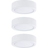 Paulmann Unterschrankleuchte »Möbel Set Pukk 3x3,5W 210lm 12/230V 2700K Kunststoff/Schwarz«, 3 flammig