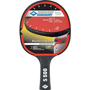 Donic-Schildkröt Protection Line S500 Tafeltennisbatje, 1,5 mm spons, ITTF-coating, 713055