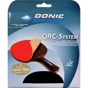 Donic-Schildkröt tafeltennis reservelaag QRC Level 7000, voor bliksemsnelle vloerverandering, 2,3 mm spons, Liga - ITTF vloerbedekking, 752579