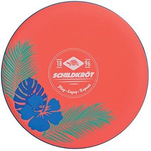 Schildkröt Frisbee Tropical 970300 Vliegschijf van robuust schuim, coating van neopreen, Ø 23 cm, uitstekende vliegeigenschappen, laag gewicht, saladewaterbestendig,