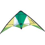 Schildkröt Stunt Kite, twee-lijn draak, vanaf 10 jaar, incl. 25 kp polyester koorden, 2 x 30 m op stuurspoelen