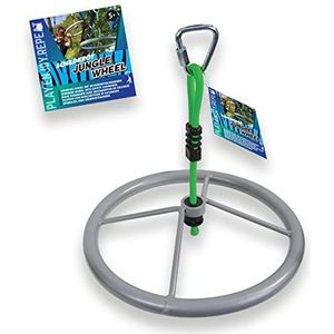 Schildkröt® Jungle Spinning Wheel, Jungle Line accessoires, groot ninjawiel van metaal voor kinderen en volwassenen, Ninja Line accessoires