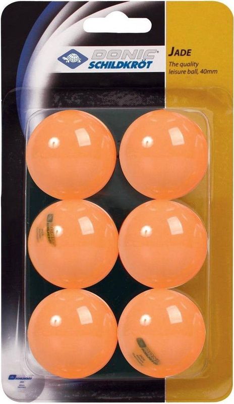 Donic-Schildkröt 2287894 tafeltennis ballen unisex kinderen, oranje, één maat