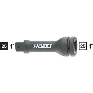 HAZET - Krachtverlengstuk - 1 Inch Vierkant Hol - 330 mm - Gefosfateerd Geolied