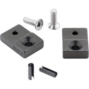 HAZET - Reserveonderdelenset - 1 Paar Reparatiebekken - 15 mm Breed - 2 Schroeven - 2 Spanhulzen