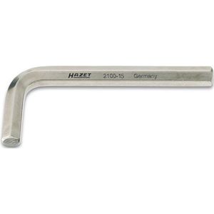Hazet - Winkelschraubendreher 2100-015 ∙ Innen Sechskant Profil ∙ sw 1,5 mm