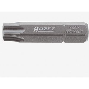 HAZET 2224-T45 Torx schroevendraaier bit inzetstuk | Breedte over vlakken: T45 | Lengte 35 mm | Hoge koppelwaarden voor een lange levensduur | Zeskantaandrijving 5/16 inch (8mm)
