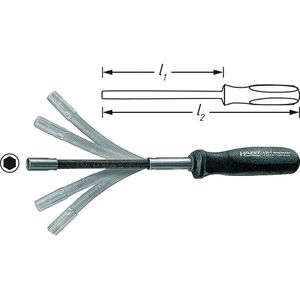 Hazet flexibele inbussleutel 426-10