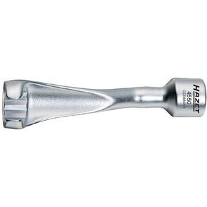 HAZET Injectieleidingsleutel 4550 · 3/8 inch (10 mm) vierkant hol · Buitentwaalfkant profiel · SW 17 mm