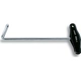 HAZET - Uitlaatgereedschap - Verchroomd - Lengte 209 mm - T-greep Kunststof