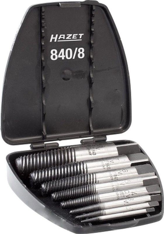 HAZET - Schroevendraaierset 840/8 - 8-delige Set - Roestvrij Staal