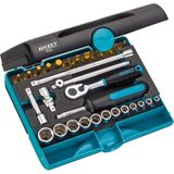 Dopsleutelset 1/4" 854 30-delig HAZET