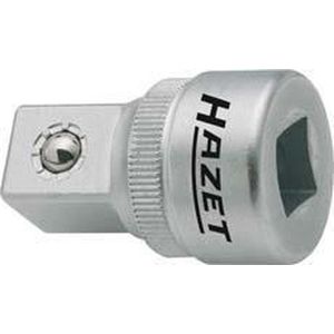 HAZET - Vergrotingsstuk 8858-1 - 3/8 inch (10 mm) Vierkant Hol - 1/2 inch (12,5 mm) Vierkant Massief - Verchroomd - Made in Germany