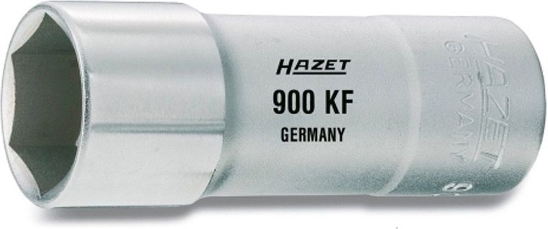 HAZET Bougiedopsleutel 900AKF - 1/2 Inch - Buiten-Zeskant-Profiel - SW 16 mm