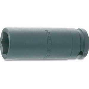 HAZET Krachtdopsleutel 900SLG-27 · 1/2 inch (12,5 mm) vierkant hol · Buiten-zeskant-tractieprofiel · SW 27 mm