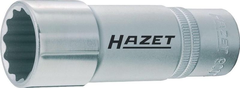 Steckschlüsseleinsatz DIN3124 lang 12-kant 1/2' 19 mm - Hazet