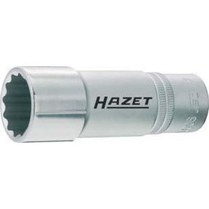 HAZET Dopsleutel 900TZ-22 - 1/2 inch - Verchroomd - Lange Uitvoering