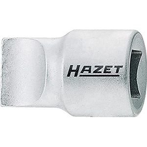 HAZET 980-2X13 Slot Profiel Schroevendraaier Socket - Verchroomd