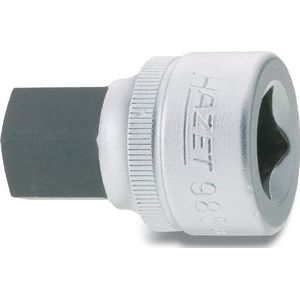 HAZET Dopsleutelbit 985-14 · 1/2 inch (12,5 mm) vierkant hol · Binnen-zeskant-profiel · SW 14 mm