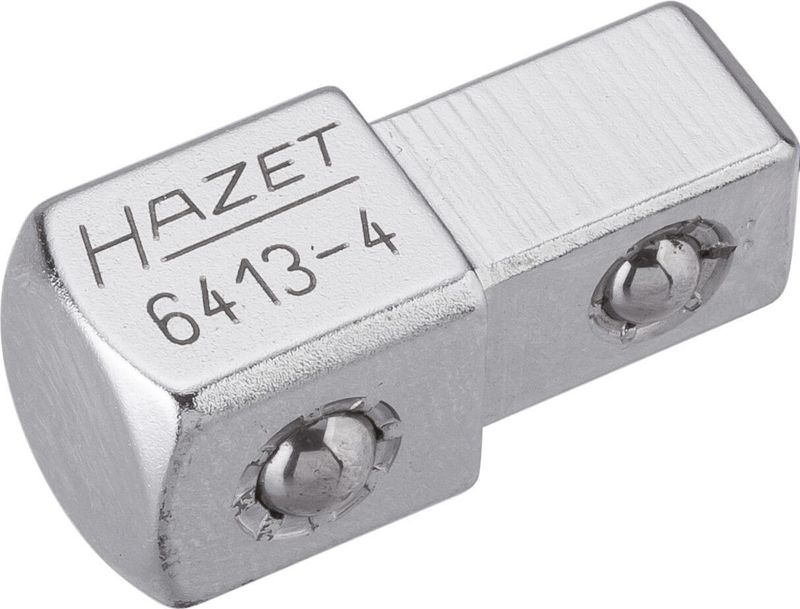 HAZET - Doorsteekvierkant 6413-4 - 3/8 inch - 1/2 inch - Made in Germany