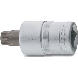 HAZET Dopsleutelbit 992-T55H · 1/2 inch (12,5 mm) vierkant hol · Tamper resistant TORX-profiel · SW T55H