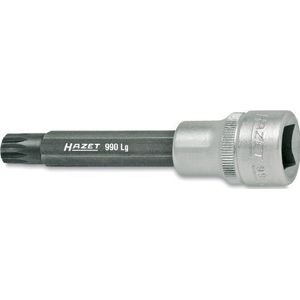 HAZET Dopsleutelbit 990LG-6 · 1/2 inch (12,5 mm) vierkant hol · Binnenveeltandprofiel XZN · SW M6