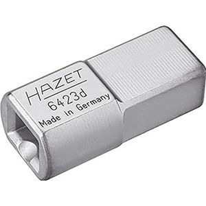 HAZET Insteekadapter 6423D · 14 x 18 mm insteekvierkant massief · 9 x 12 mm insteekvierkant hol · Lengte: 45 mm