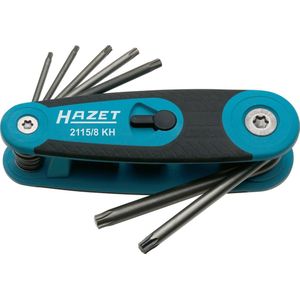 Hazet 2115/8KH 8-delige Haakse-Schroevendraaierset - TORX - T9-T40