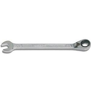HAZET ratelringsleutel 606-16 | uitgang: uitwendige dubbele zeskant, breedte over vlakken: 16 mm | werkhoek (5°), gereedschap voor schroefwerkzaamheden aan fietsen, auto's enz.